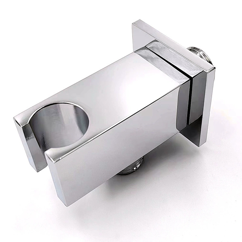 Giá đỡ & giá đỡ vòi hoa sen bằng đồng thau, Giá treo vòi hoa sen cầm tay hình vuông tối giản hiện đại