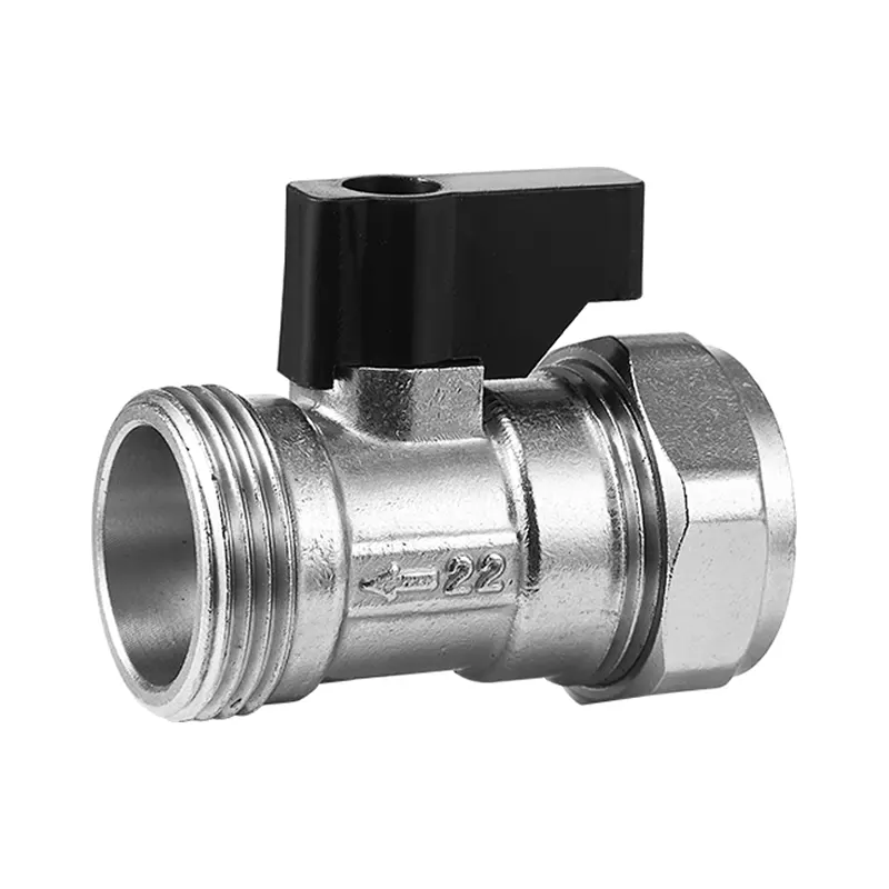 Van bi mở nhanh bằng đồng thau nén mini