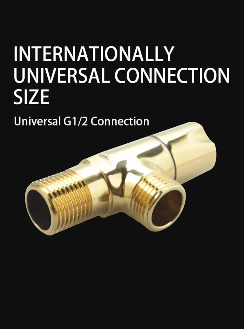Golden Brass Angle Valve Golden Brass Angle Valve