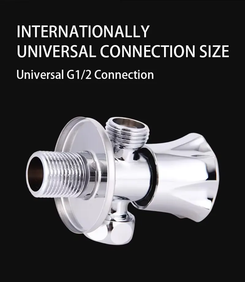 1-in-2 out Single Control Angle Valve