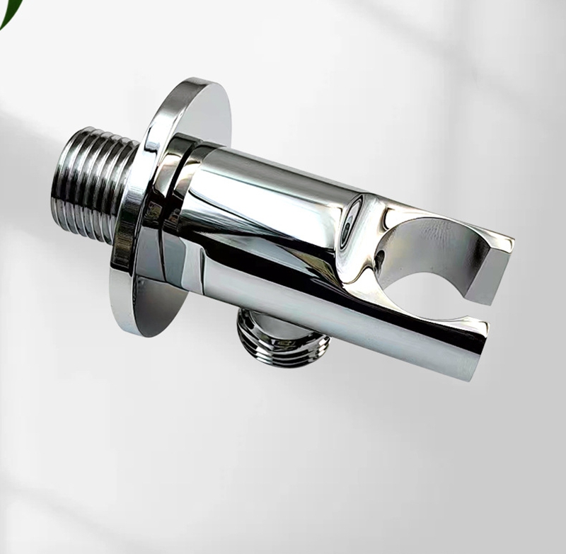 Giá đỡ vòi hoa sen cầm tay bằng đồng nguyên khối, Giá đỡ vòi hoa sen giấu kín treo tường, Phụ kiện vòi hoa sen trong phòng tắm