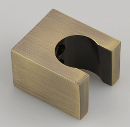 Giá đỡ vòi sen hình vuông bằng hợp kim kẽm, Giá đỡ bình xịt chậu vệ sinh treo tường